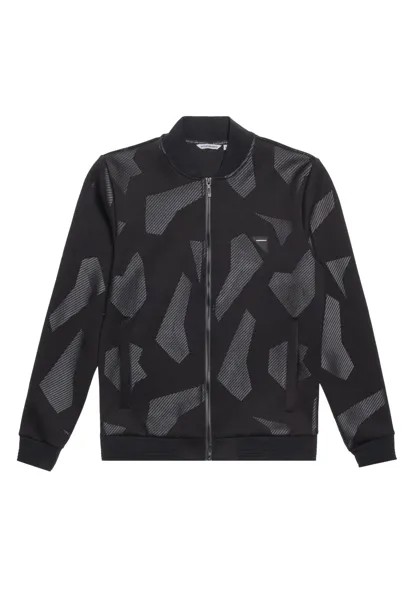 Куртка-бомбер Regular-Fit С Геометрическим Принтом Antony Morato, черный