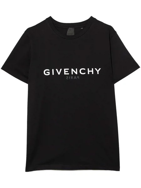 Givenchy Kids футболка с логотипом