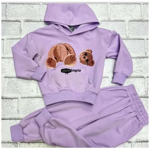 Комплект одежды , размер 110, фиолетовый