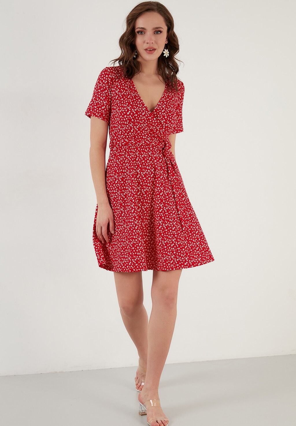 Платье из джерси LELA, красное