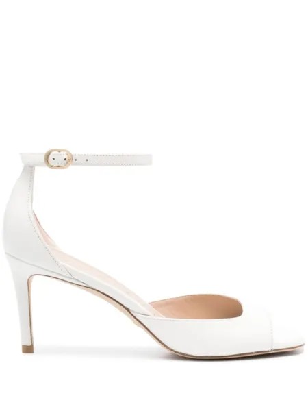 Stuart Weitzman босоножки на каблуке, белый