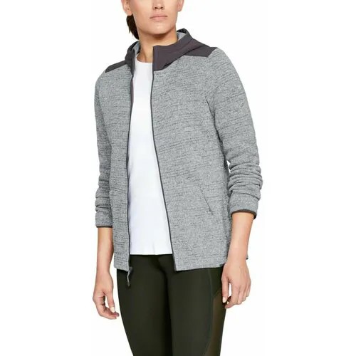 Толстовка Under Armour Sweaterfleece Hoodie Overcast, размер XS, , серый