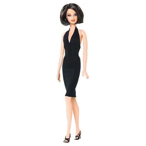 Кукла Barbie Маленькое черное платье Модель 11 Коллекция 001, 29 см, R9914