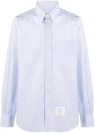 Thom Browne pinstripe long-sleeve shirt