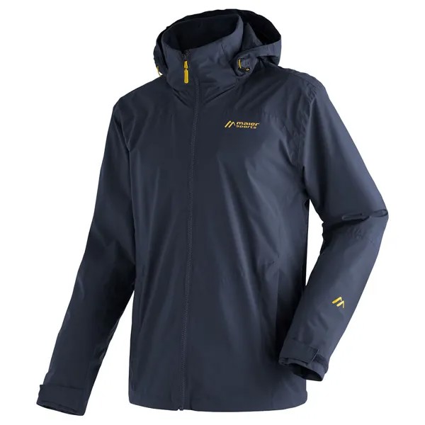 Куртка Maier Sports Metor Rec M Full Zip Rain, синий