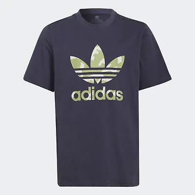 Футболка с камуфляжным принтом adidas Originals для детей