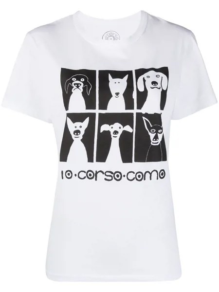 10 CORSO COMO футболка с принтом