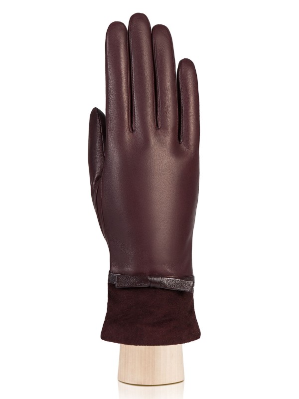 Перчатки женские Eleganzza IS810 красные 7.5