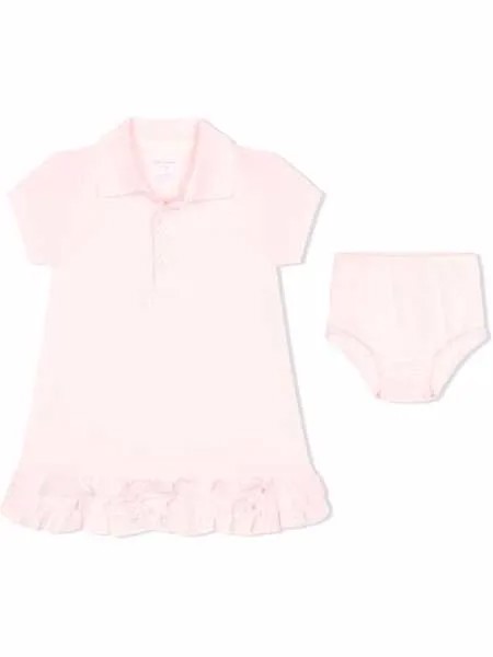 Ralph Lauren Kids платье поло с оборками