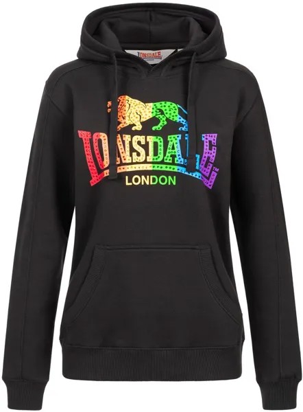 Толстовка Lonsdale Hoodie Ramelton, черный