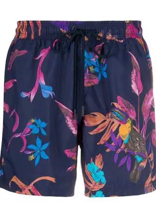 ETRO плавки-шорты Bañador с цветочным принтом