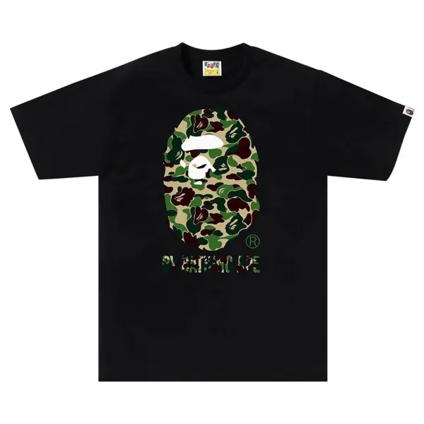 Футболка BAPE ABC Camo By Bathing Ape Tee, цвет Black/Green