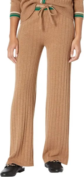 Брюки Sweater Rib Lounge Sweatpants MONROW, цвет Camel