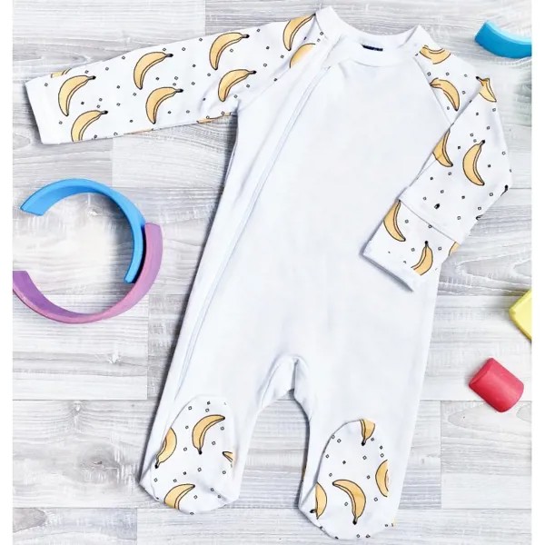 Mjolk Комбинезон Sleep and Play Бананы 2020