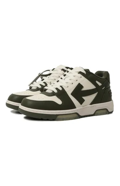 Кожаные кеды Out of Office Off-White