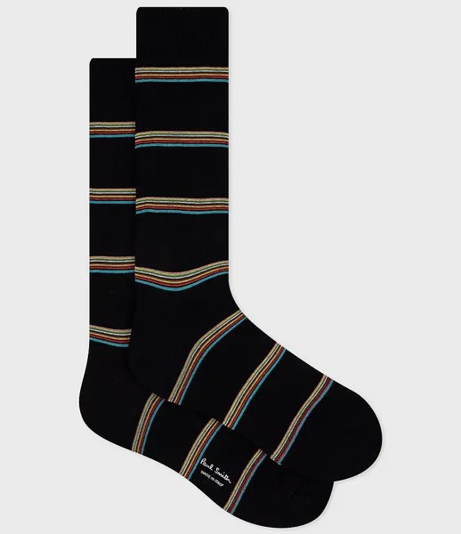 Носки Paul Smith Signature Block Crew, черный