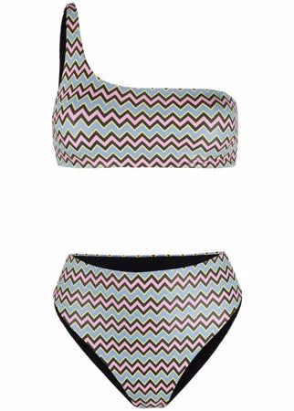 M Missoni бикини с узором зигзаг