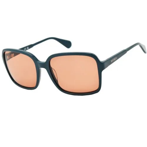 Солнцезащитные очки Max & Co. MO0079, оранжевый, зеленый