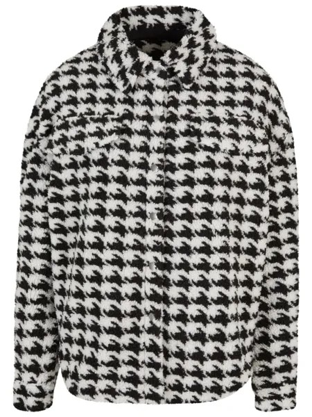 Переходная куртка Urban Classics, цвет blackhoundstooth