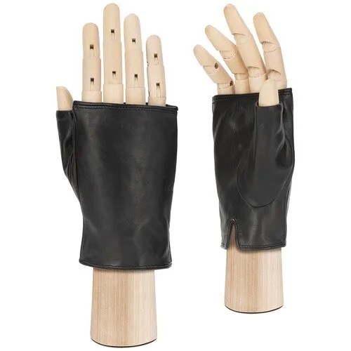 Митенки ELEGANZZA, размер 6.5, черный
