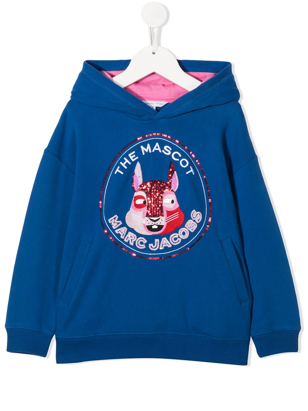 The Marc Jacobs Kids худи The Mascot с пайетками