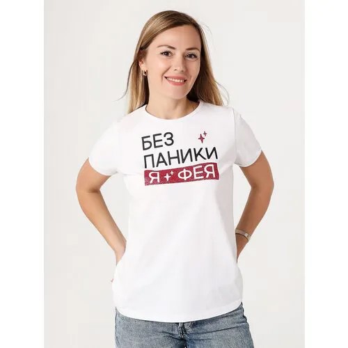 Футболка Валерия Мура, размер M, белый