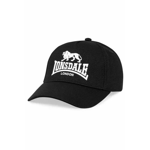 Кепка LONSDALE, размер OS, черный/белый