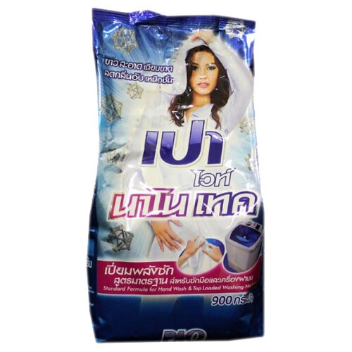 Стиральный порошок Lion Pao White Nano Tech 0.9 кг пластиковый пакет