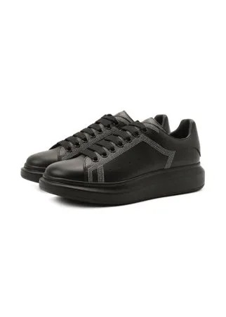 Кожаные кеды Alexander McQueen