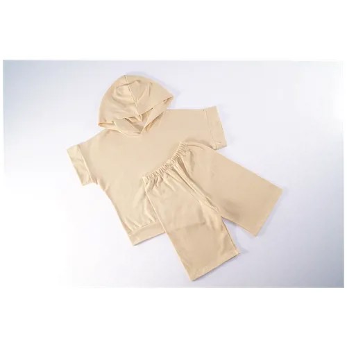 Комплект одежды MELAND WEAR, размер 122-128, желтый, бежевый