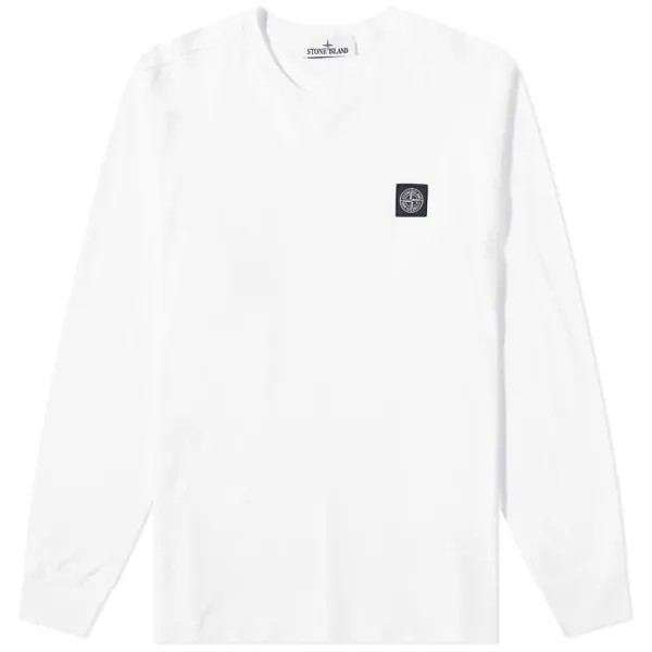 Футболка Stone Island Long Sleeve Patch Tee