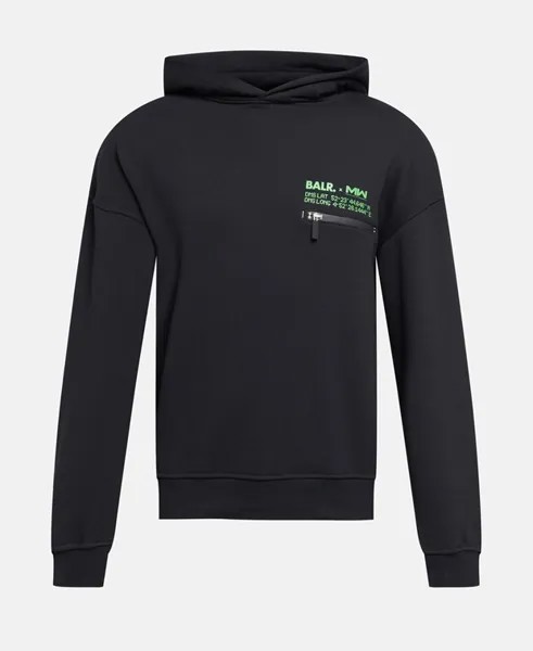 Худи с капюшоном Balr., черный