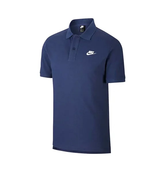 Рубашка поло Nike Mens Sportswear MatchUp темно-синего цвета, размер: XX-Large