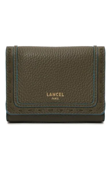 Кожаное портмоне Lancel