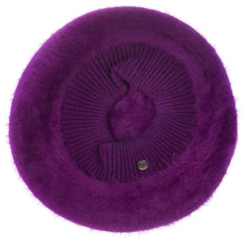 Берет LAULHERE арт. PARISIENNE ANGORA (фиолетовый), размер UNI