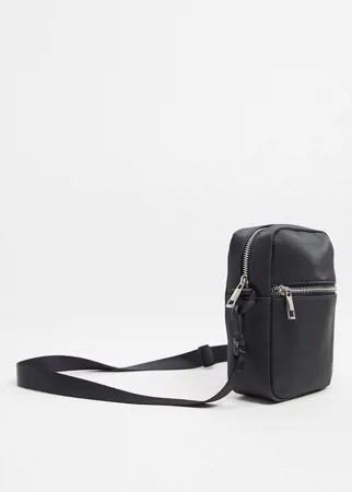 Нейлоновая сумка через плечо Truffle Collection-Черный цвет