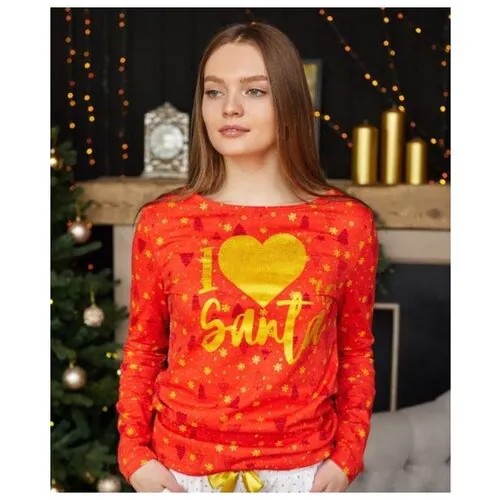 Лонгслив Kaftan, размер 48-50, красный