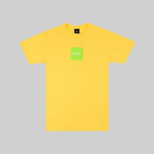 Футболка HUF TS01666-LMYLW, размер XL, желтый