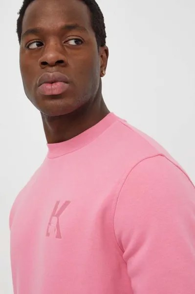 Фуфайка Karl Lagerfeld, розовый