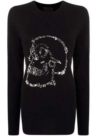 Philipp Plein джемпер с декором Skull