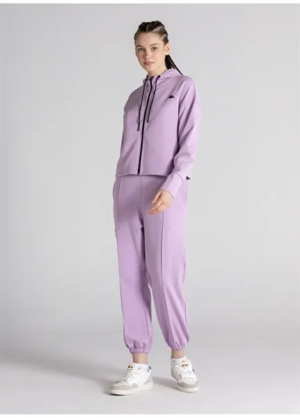 Фиолетовая женская куртка на молнии Kappa