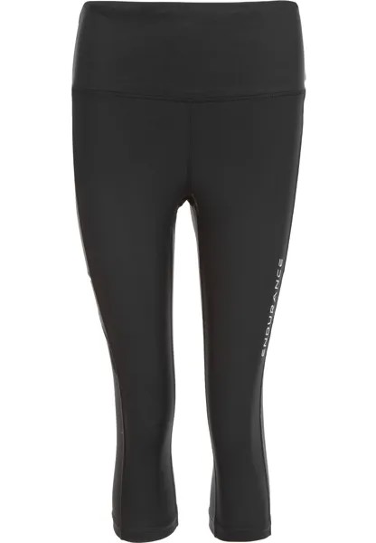 Леггинсы Endurance Tights Energy W 3/4 XQL, цвет 1001 Black