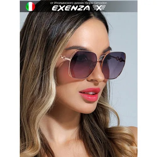 Солнцезащитные очки Exenza, лиловый, розовый