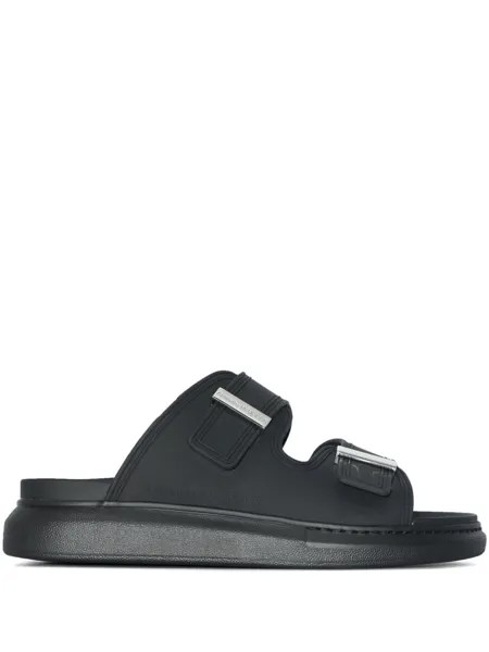 Alexander McQueen сандалии Hybrid, черный