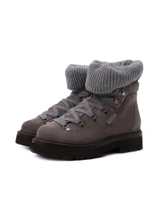 Замшевые ботинки Brunello Cucinelli
