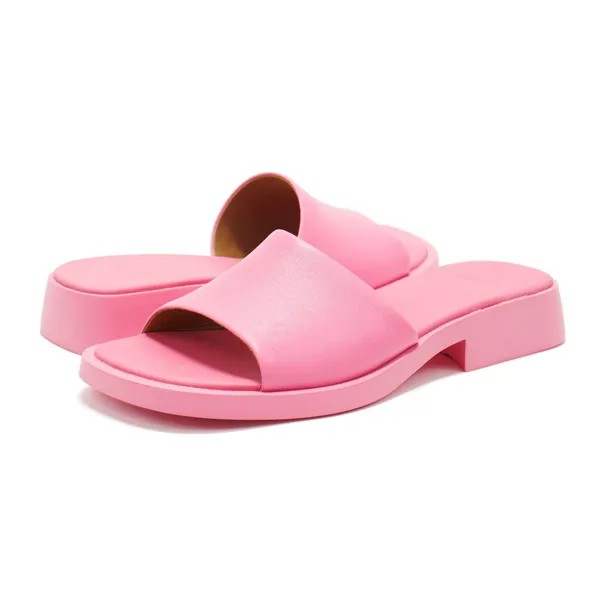 Женские шикарные повседневные сандалии Camper Dana розового цвета, НОВИНКА