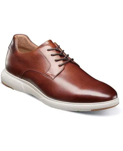 Мужские оксфорды Dash с простым носком Florsheim, коричневый