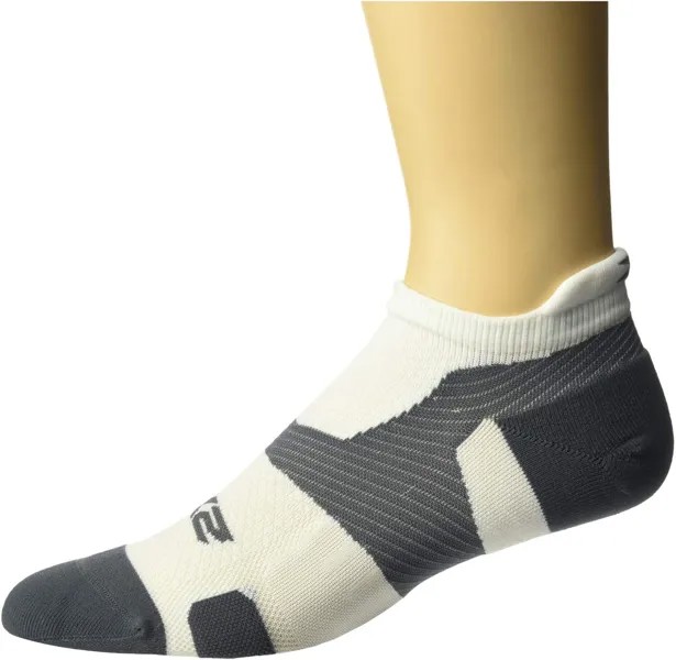 Носки Vectr Light Cushion No Show 2XU, цвет White/Grey