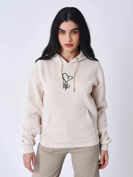 Худи Project X Paris Heart Logo, белый