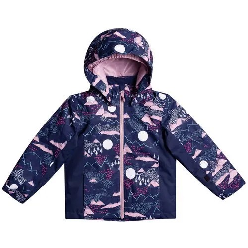 Куртка Roxy Snowy Tale, размер 6/7, фиолетовый